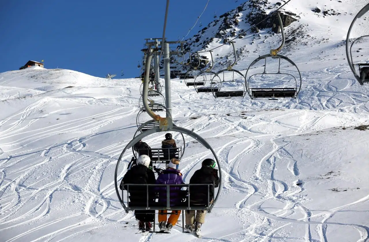 Balade en station de ski